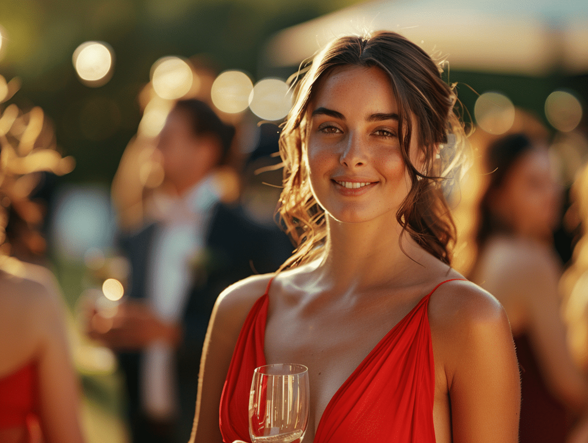 Porter du rouge ?� un mariage : r?�gles de biens?�ance et astuces mode - Info Mariage