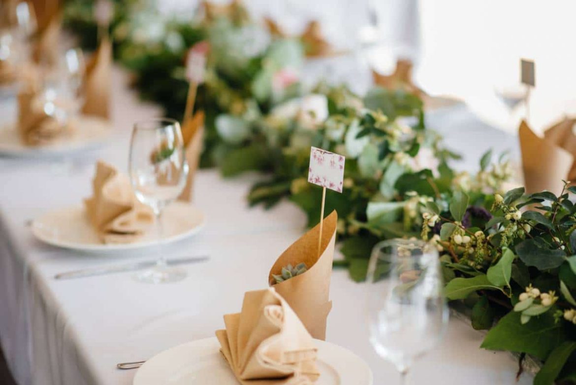 créer une décoration de mariage