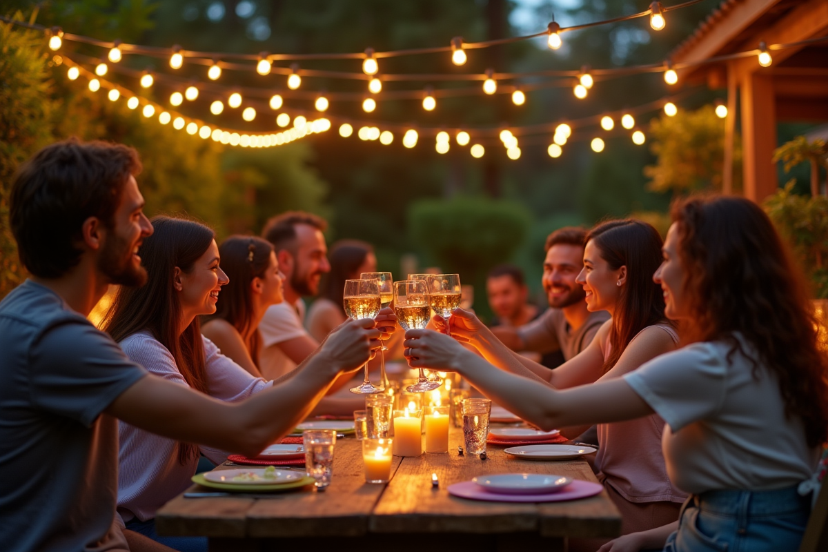fête chaleureuse